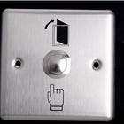 porcelana nuevo tipo de acero inoxidable interruptor de plaza interruptor exterior PY-DB5 fabricante