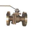 Chine Poigure opérée 2 '' 150 lb ASTM B148 UNS C95800 CASTING PTFE SEAT FLOING FF Connexion 2 PC BALN VALVE fabricant