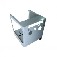 China Hoge kwaliteit geanodiseerde gepoedercoate plaatwerk doos aluminium behuizing plaatwerk fabricage fabrikant