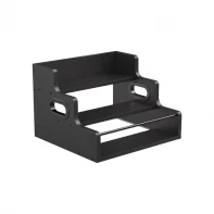 China Wholesale Liquor Bottle Display Shelf, Coffee Storage Organizer, 3 Step Countertop Liquor Wine Rack manufacturer