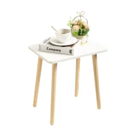 China Wholesale Wooden Side Table, Modern Small End Table for Living Room Bedroom Office manufacturer