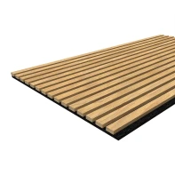 China Wholesale Good Quality Vertical Wood Slats Acoustic Panels for Office manufacturer