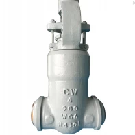 China 4'' 900LB WC6 High temperature high pressure seal BW hand wheel operate gate valve manufacturer