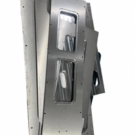 China Custom Large Size 6061 Aluminum CNC Vacuum Chamber Panel manufacturer