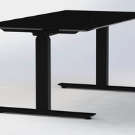 China Cheap Electric Adjustable Standing Desk , Office Standing Desk , Standing Desk Frame manufacturer
