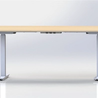 Chine Houdry factory supply high quality electric height adjustable desk in cheap price fabricant