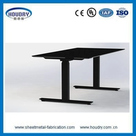 Chine height adjustable computer desk with Spray standing office fabricant