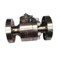 Chine 1 1/2 '' 1500LB F304 siège vanne à boisseau sphérique à niveau flottant et à ouverture RF fabricant