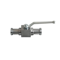 China 2 '' 6000psi B381 F2 SAE flangeado porta cheia flutuante punho operado válvula de esfera fabricante