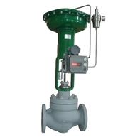 Chine 4 '' 150LB WCB RF fin pneumatique avec vanne de contrôle de positionneur de pêcheur fabricant