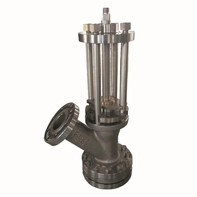 Chine Roue de poignée RF 6 "* 4" ASTM A351 CF3 300LB + soupape de fond de type Y à commande à engrenage conique fabricant