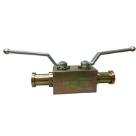 Chine Poignée 1 pouce 6000 psi ASTM A105 extrémité SAE 2 billes flottantes et 1 vanne à pointeau DBB (double bloc et purge) fabricant