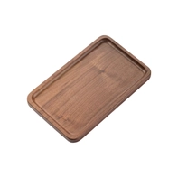 Chine Plateau en bois massif en bois en bois massif, assiettes de service en bois, plateau de petit rectangle en bois massif fabricant