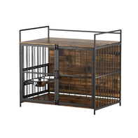 Chine Cages de style meubles de caisse en gros pour chiens pour les chenils de chien super robustes fabricant