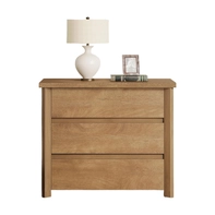 Chine Tables de chevet en bois avec tiroirs table de chevet avec rangement pour chambre fabricant