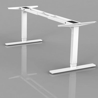 China Office furniture sit stand lifting desk electric height adjustable table frame manufacturer