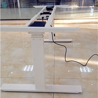 porcelana safety electric adjustable desk with manual electric sit stand desk fabricante