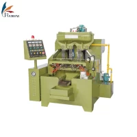 China 4 spindle hex flange nut tapping machine with factory price manufacturer