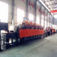 China Continuous Mesh-belt Conveyor and Gas Controlled Heat-Treatment Furnace manufacturer