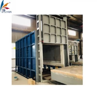 China Trolley annealing furnace  for heavy castings and steel parts manufacturer