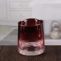 China 2017 new style red pretty candle holders cheap hurricane candle holders wholesale manufacturer