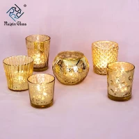 China CD012 Top Venda Baixo Preço Personalização Rose Gold Candle Holder Fabricante Na China fabricante