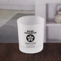 China Laser wording candle holder white votive candle holder wholesale manufacturer