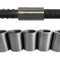 China Double Side Feeding Drilling Machines 2 Spindle Rebar  Coupler Tapping Machine manufacturer