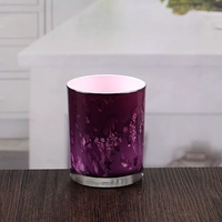 China Glass tealight holders bulk fancy candle holders short glass candle holders manufacturer manufacturer