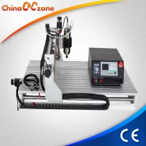 China CNC 6090 Mini CNC Engraving Machine 3 Axis with DSP Controller and 2200W Spindle manufacturer