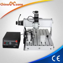 China China CNC Router 3040 4 Axis with 500W DC Spindle and USB Controller. manufacturer