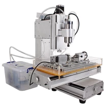 China ChinaCNCzone Affordable Hobby HY-6040 4 Axis Mini CNC Router Machine for Sale (1500W/2200W) manufacturer