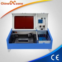 China ChinaCNCzone JK 3020 40W Chinese Mini Desktop CO2 DIY Laser Cutter te koop fabrikant
