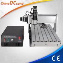 China Mini Desktop CNC Machine 3040 3 Axis For Milling Engraving with 500W DC Spindle manufacturer