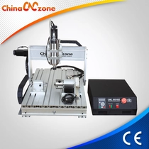 الصين ChinaCNCzone قوية آلة 4 محور CNC راوتر CNC الصغيرة 6040 مع وحدة تحكم USB (1500W أو 2200W) الصانع