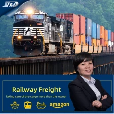 China penghantar barang pengangkutan kereta api dari China ke Belanda 