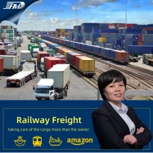 China International Rates Shipping Companies Railway Freight Service 