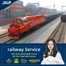 China Railway Freight International Shipping Forward dari China ke Belanda 