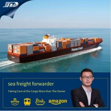 China Ejen perkapalan China kargo laut dari pintu ke pintu penghantaran penghantar barang Shanghai ke Singapura 