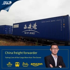 China China shipping agent railway freight forwarder train transport to Europe 