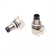 Kiina M8 3 4 5 6 8 nastainen uros oikea kulma PCB-liitin valmistaja