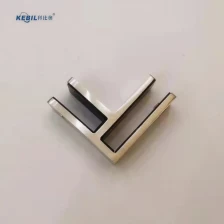 Chiny CRL Sprzęt do poręczy Kwadratowy klips narożny 12 mm Zacisk szklany producent