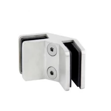 China 304/316 stainless steel 90 degree corner glass clamp manufacturer
