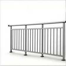 China smeedijzeren balustrades leuning voor buitentrappen fabrikant