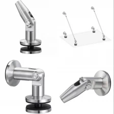 porcelana Accesorios de conector de acero inoxidable de acero inoxidable Solución de diseño de modelos Solución de vidrio fabricante