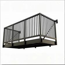 porcelana Modern de aluminio Black Powder Coated Pergola Canopy Garages Outdoor Garages Colectías fabricante