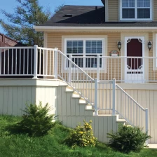 China Outdoor Deck Balcony Aluminum White Color Powder Coating Cheap Prices manufacturer