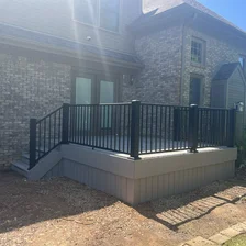 الصين رخيصة الثمن الألومنيوم الدرابزين درابزين درابزين شرفة الدرج الألومنيوم اعتصام حديدي الصانع