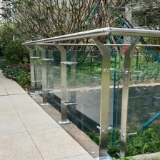 Chiny System słupków szklanych ze stali nierdzewnej do schodów balkonowych producent