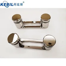 Kiina 316 ruostumattomasta teräksestä valmistettu lasikiinnityssisä Asennuslasien jakauma lasiportaiden kaiteiden ja kaiteiden peilipinnalla valmistaja